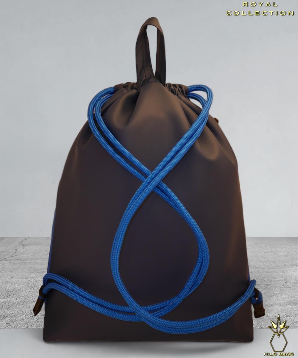 26. ROYAL - Gym Bag - Unique - Luxury - Premium Drawstring - Elegant - Paracord - Premium - Fashionable - Sport - Chic - Quality - Exclusive