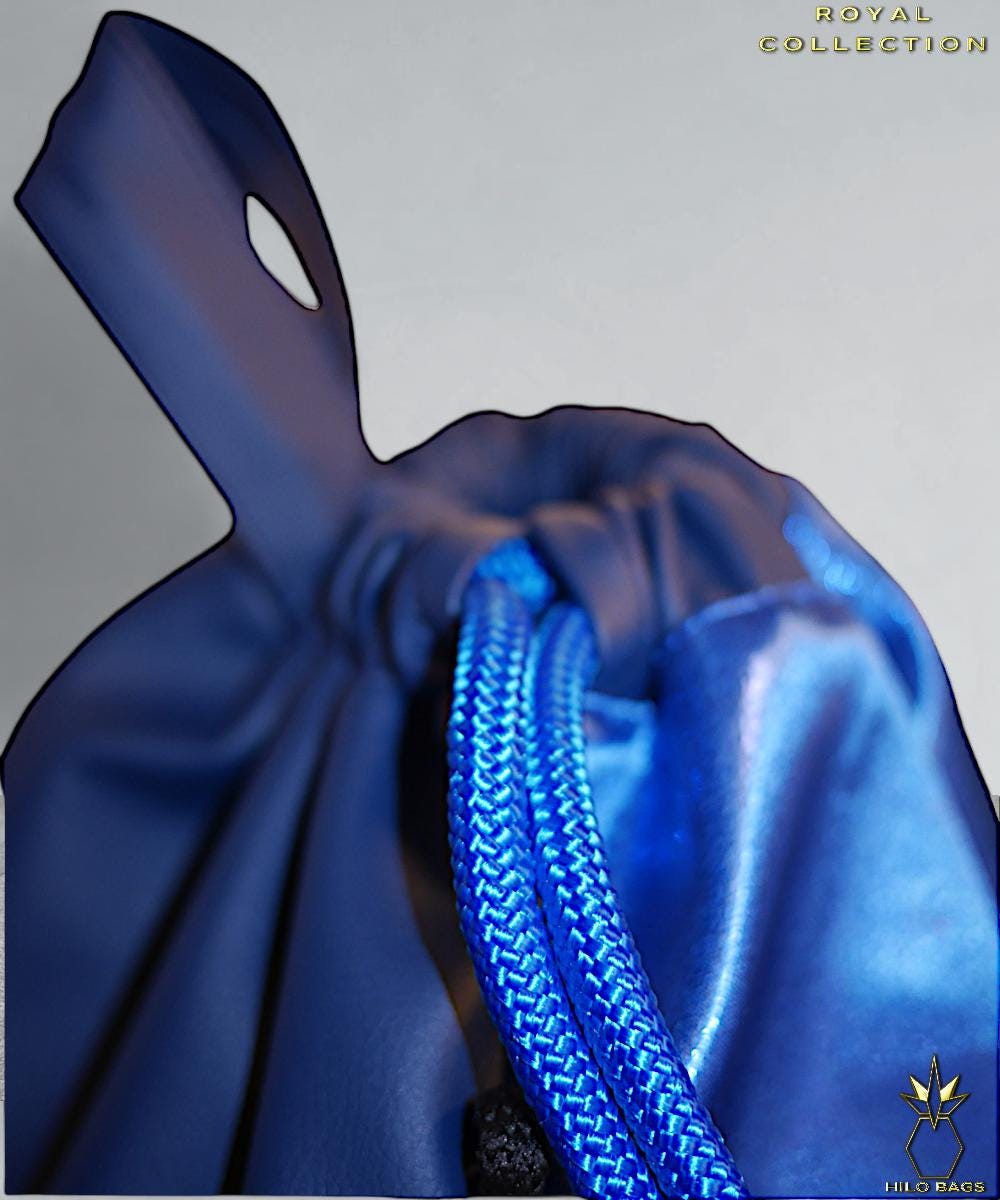 26. ROYAL - Gym Bag - Unique - Luxury - Premium Drawstring - Elegant - Paracord - Premium - Fashionable - Sport - Chic - Quality - Exclusive