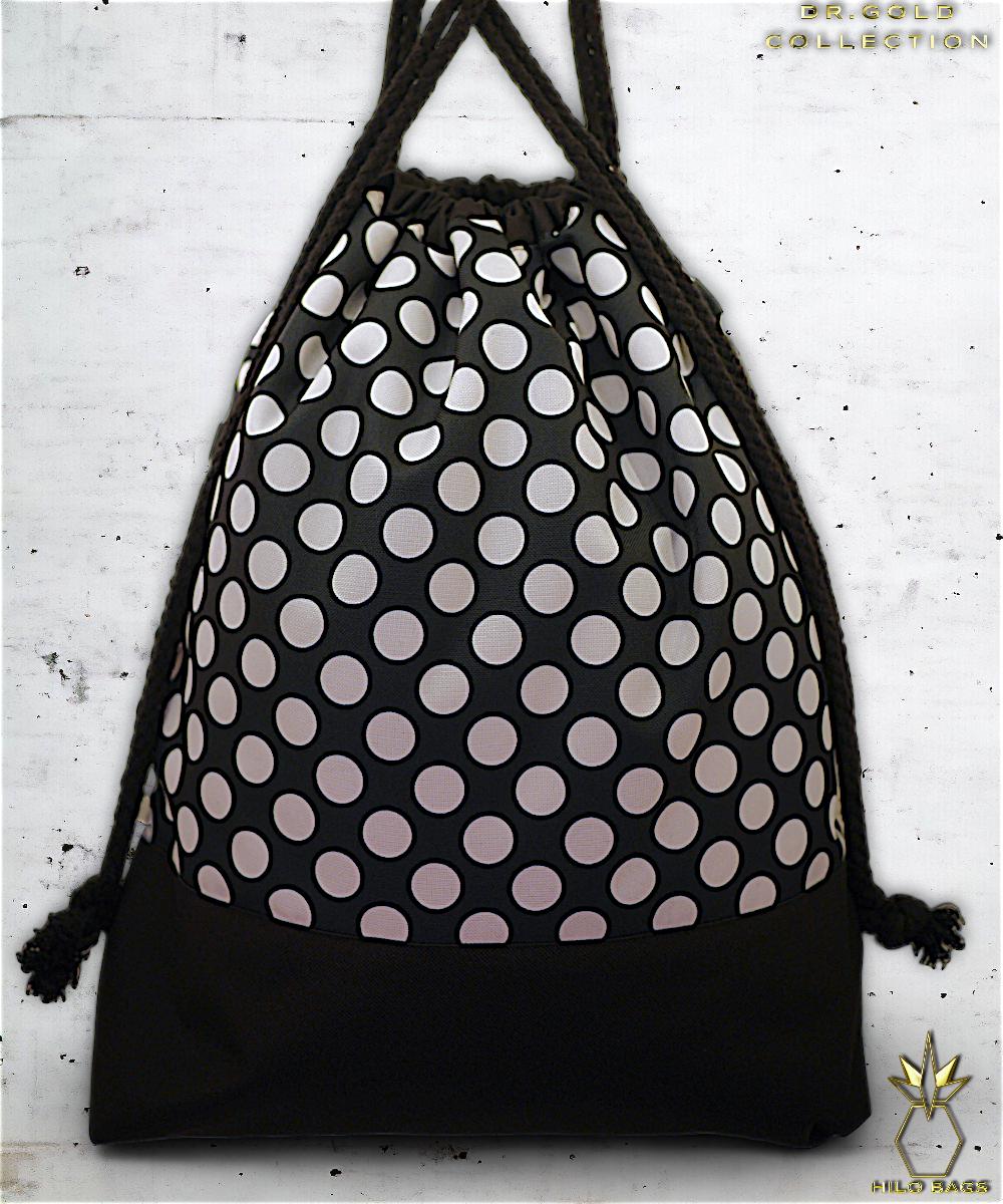 4. DR GOLD - Gym Bag - unique - statement - colorful - vibrant - backpack - artistic drawstring - premium - designer - pattern - handmade
