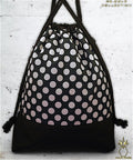 4. DR GOLD - Gym Bag - unique - statement - colorful - vibrant - backpack - artistic drawstring - premium - designer - pattern - handmade