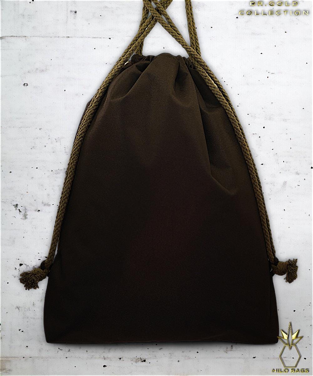 6. DR GOLD - Gymbag - einzigartig - Statement - farbenfroh - lebendig - Rucksack - künstlerischer Kordelzug - Premium - Designer - Muster - handgefertigt