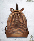 17. DR GOLD - Gymbag - unique - statement - colorful - vibrant - backpack - artistic drawstring - premium - designer - pattern - handmade