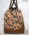 18. DR GOLD - Gymbag - unique - statement - colorful - vibrant - backpack - artistic drawstring - premium - designer - pattern - handmade