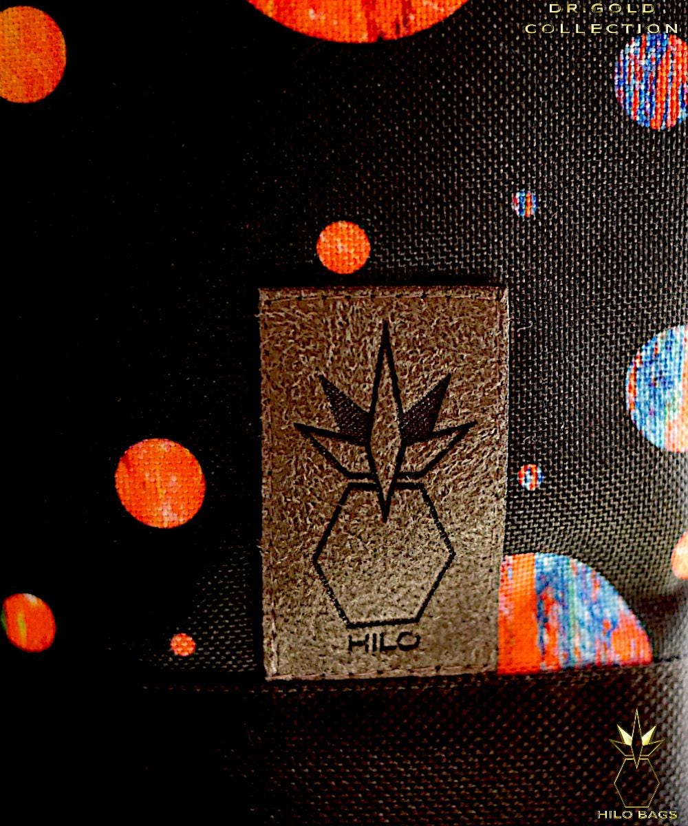 20. DR GOLD - Gymbag - unique - statement - colorful - vibrant - backpack - artistic drawstring - premium - designer - pattern - handmade