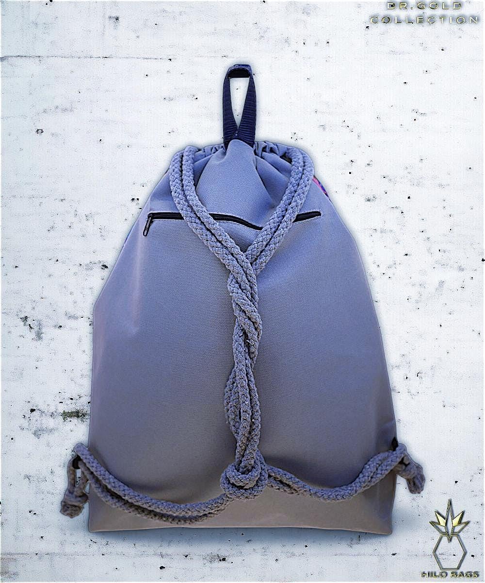 35. DR GOLD - Gymbag - unique - statement - colorful - vibrant - backpack - artistic drawstring - premium - designer - pattern - handmade