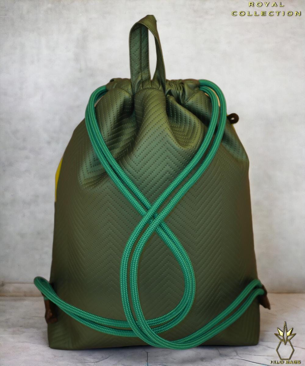 20. ROYAL - Gym Bag - unique - luxury - premium drawstring - elegant - paracord - premium - fashionable - sport - chic - quality - exclusive