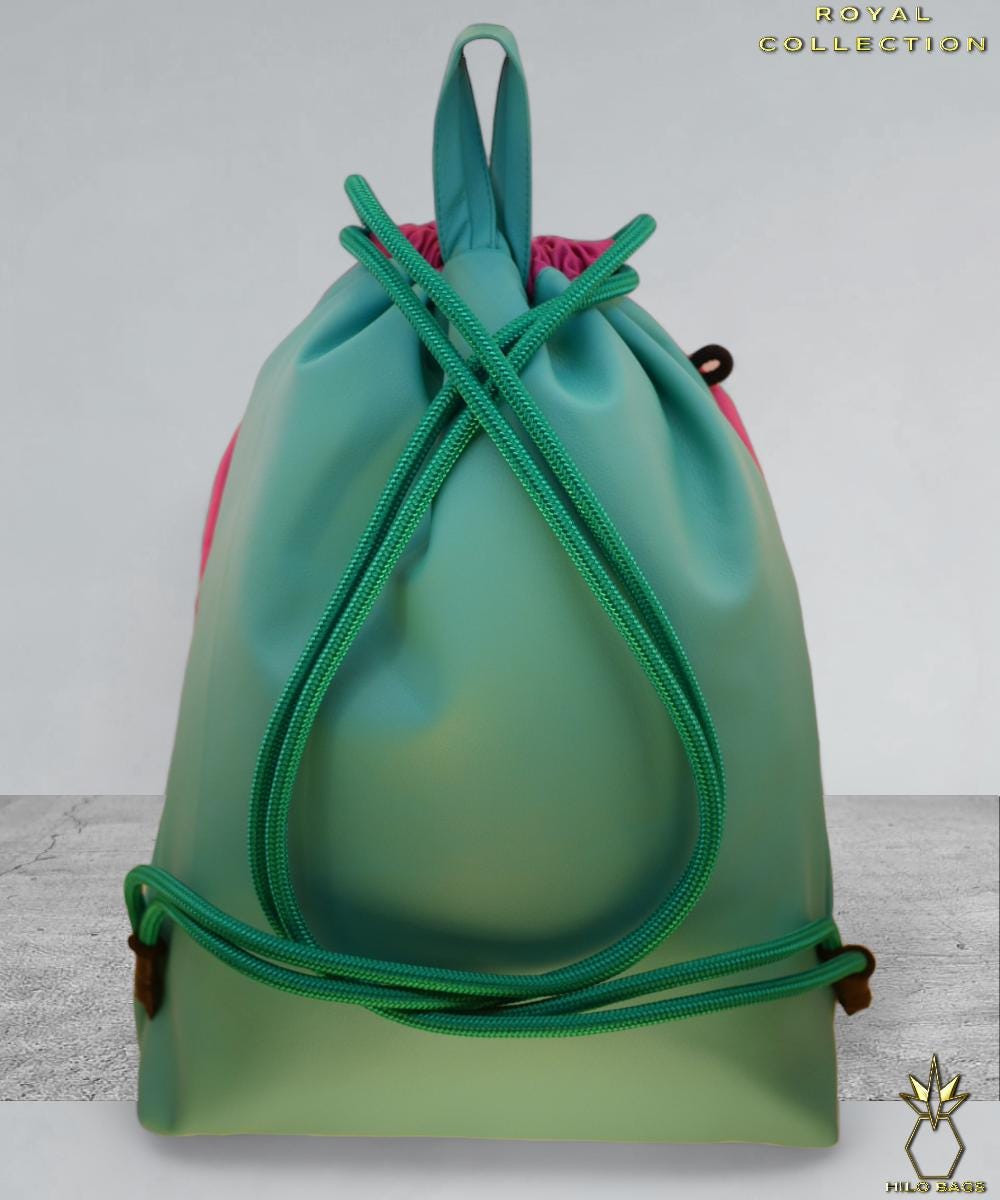44. ROYAL - Gymbag - unique - luxury - premium drawstring - elegant - paracord - premium - fashionable - sport - chic - quality - exclusive