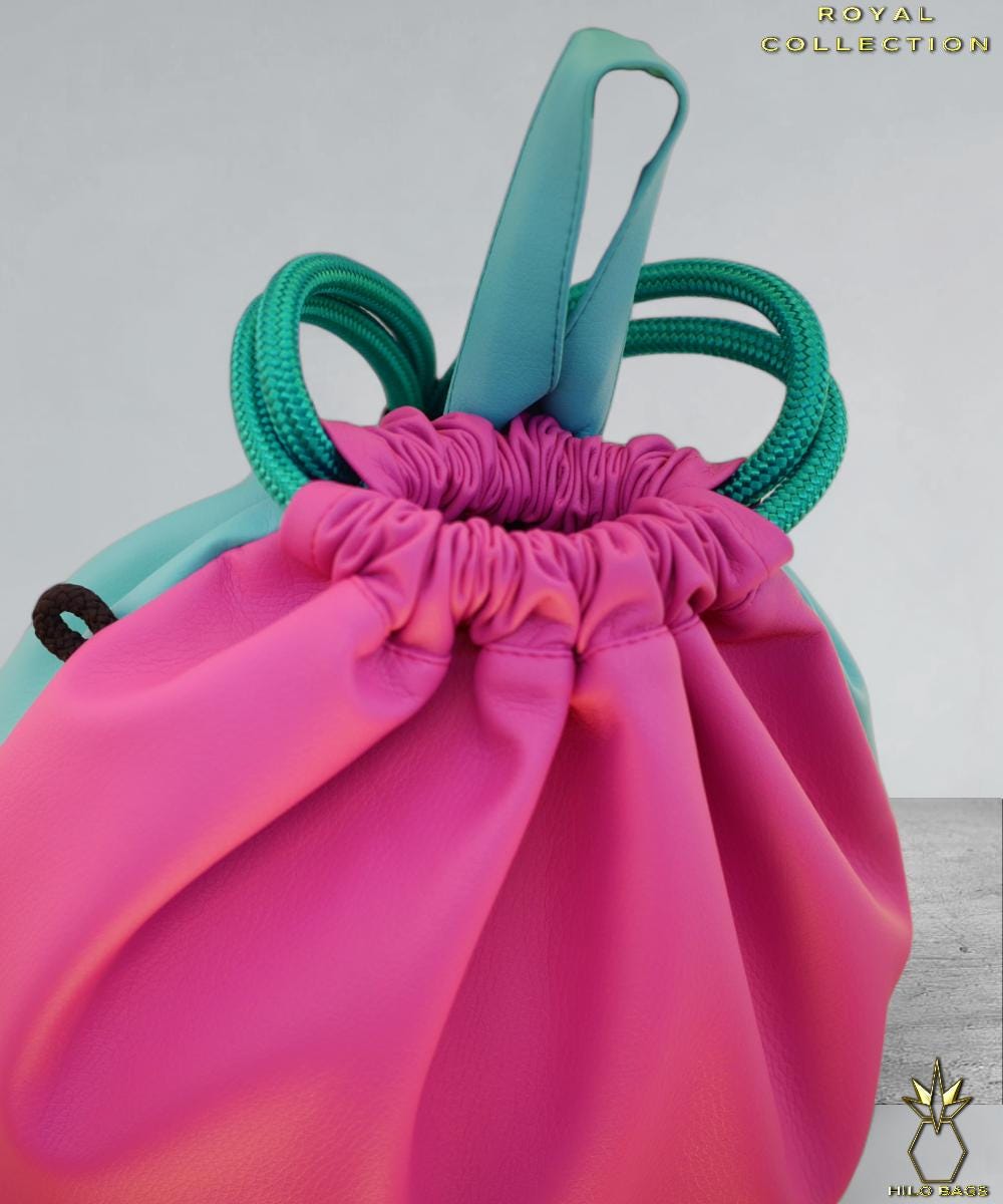 44. ROYAL - Gymbag - unique - luxury - premium drawstring - elegant - paracord - premium - fashionable - sport - chic - quality - exclusive