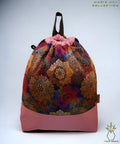 3. MAGIC ART - Gym Bag - mandala - psychedelic - Ozora - festival - artistic - pearl canvas - water repellent - unique - oversized - handmade