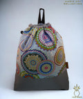 14. MAGIC ART - Gymbag - mandala - psychedelic - ozora - festival - artistic -pearlcanvas - waterrepellent - unique - oversized - handmade