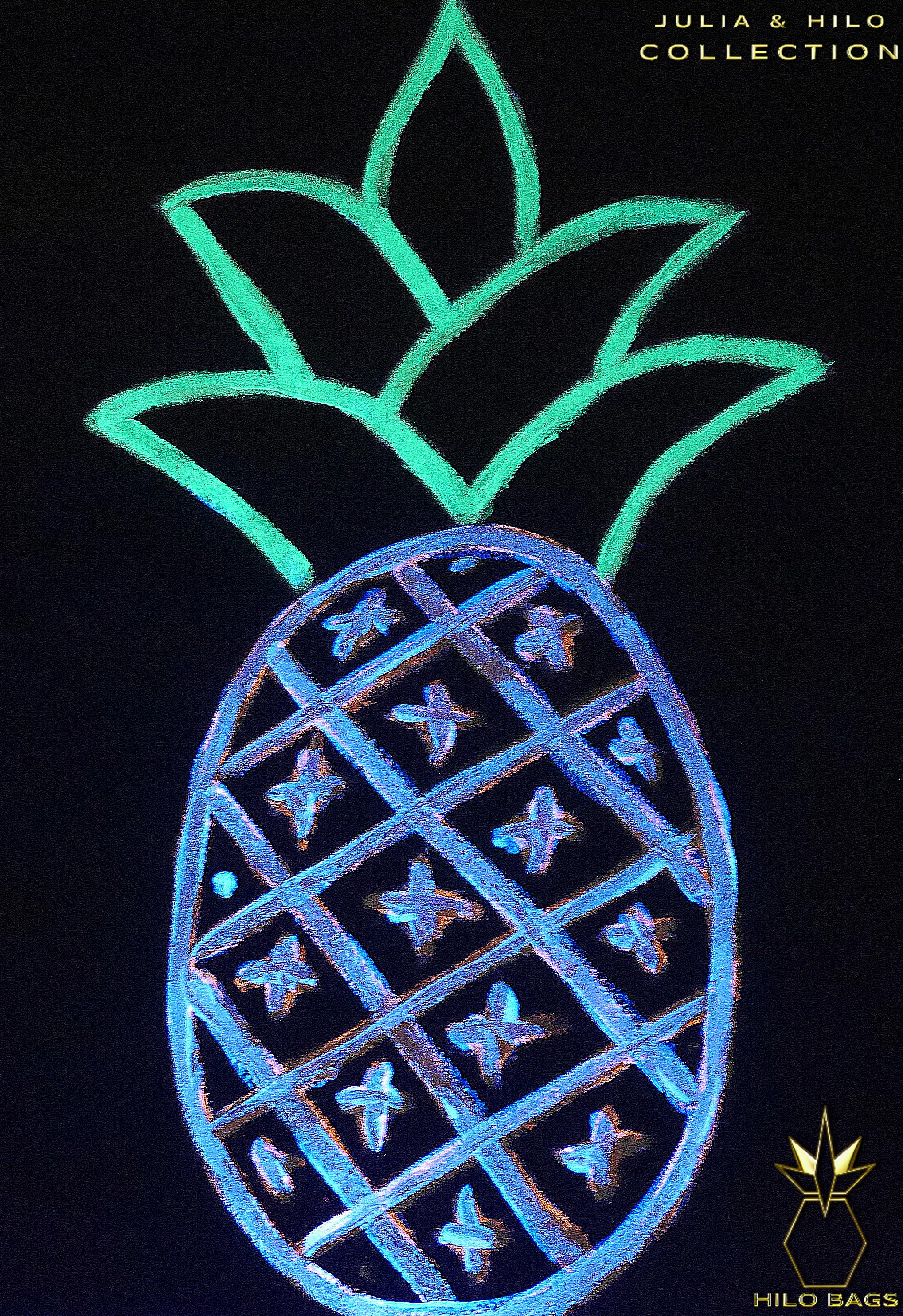 16.JULIA & HILO - Gymbag - hand painted - UV - artist - collaboration - pearl-canvas - unique-art-handmade-oversized-exclusive-design-custom